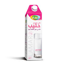 لبن لمار خالى الدسم 1 لتر
