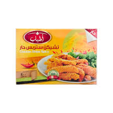 أطياب ستريبس دجاج حار 400 جم