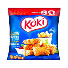 كوكي ناجتس 1.25ك + بطاطس