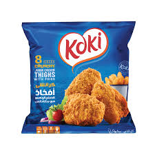 أفخاد دجاج كوكي جامبو كرانشى مع بطاطس 8 قطع